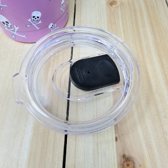 Rae Dunn Skull & Crossbones Halloween Tumbler - Picture 7 of 8